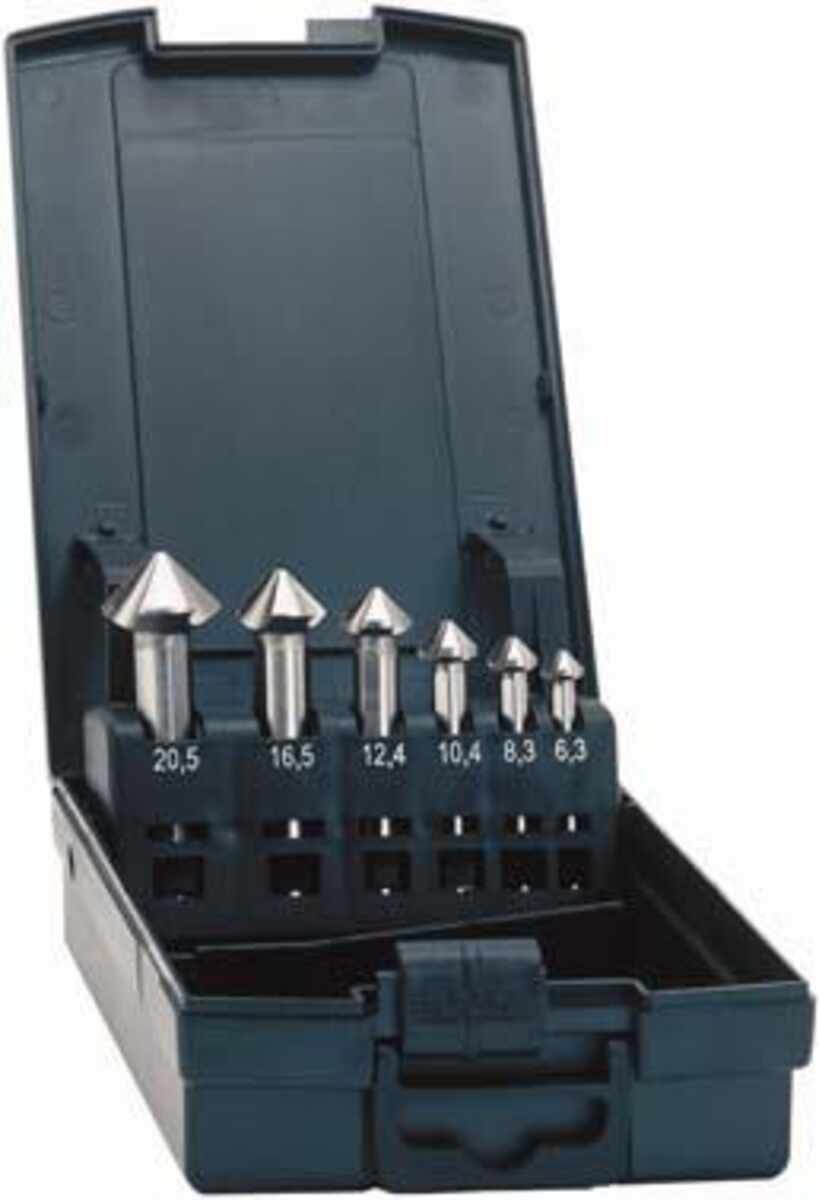 Kegelsenker-Set Advanced DIN335 Form C 90Grad CBN geschliffen 6,3-20,5 mm EXACT