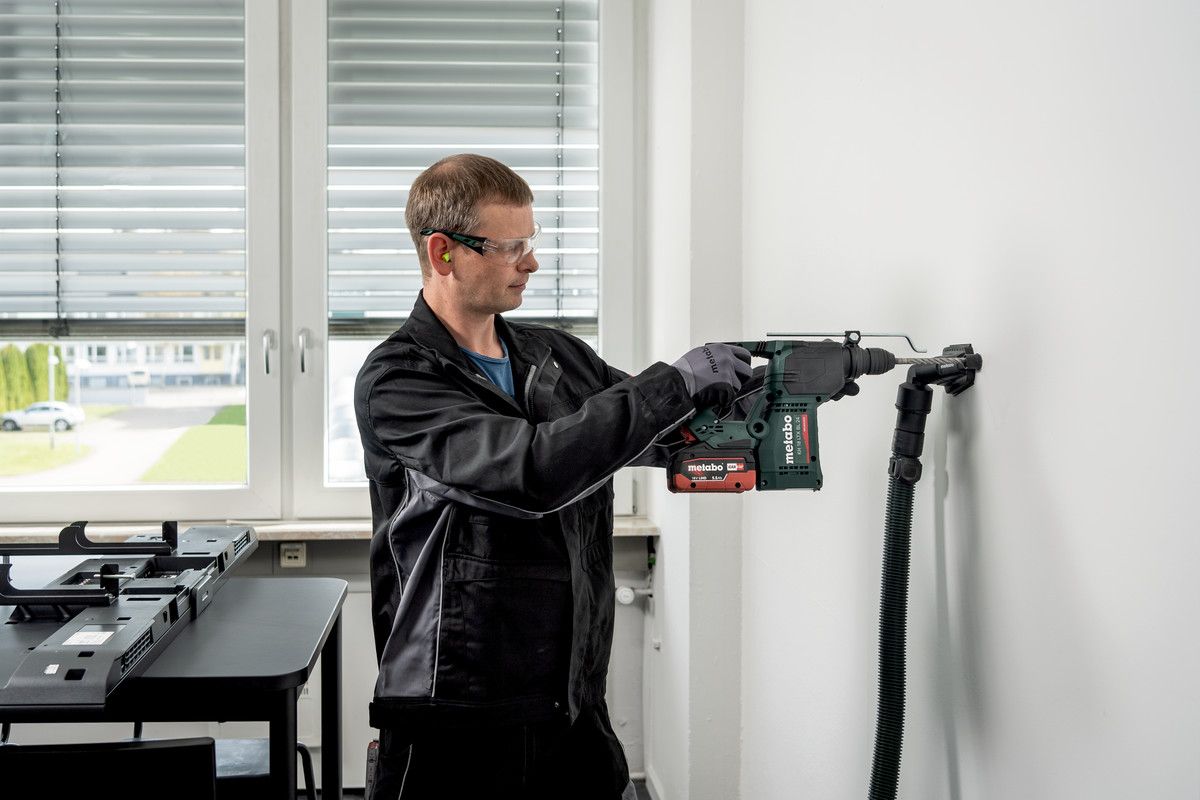 Akku-Kombihammer solo KH 18 LTX BL 24 Metabo ohne Akku ohne Ladegerät metaBOX