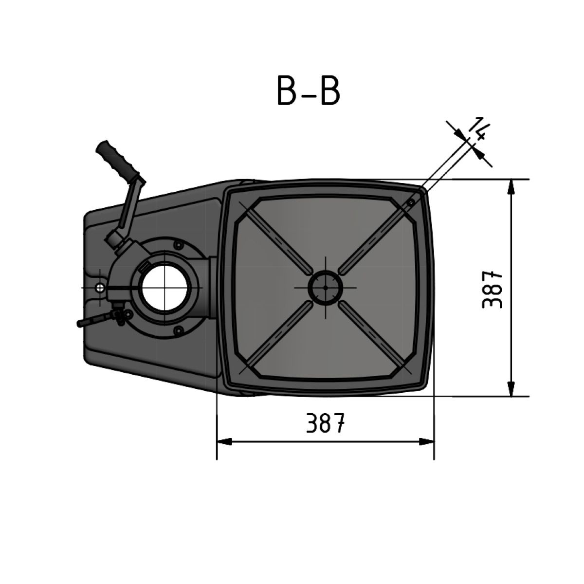 Säulenbohrmaschine Optimum OPTIdrill DP 33 Aktions-Set inkl. Maschinenschraubstock