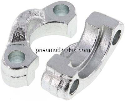 SAE-Flanschhälften 3/4"-SAE (6000 PSI) (41,3mm), Stahl verzinkt