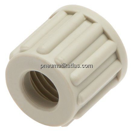 Überwurfmutter 6x4mm(M 10 x 1), Polypropylen