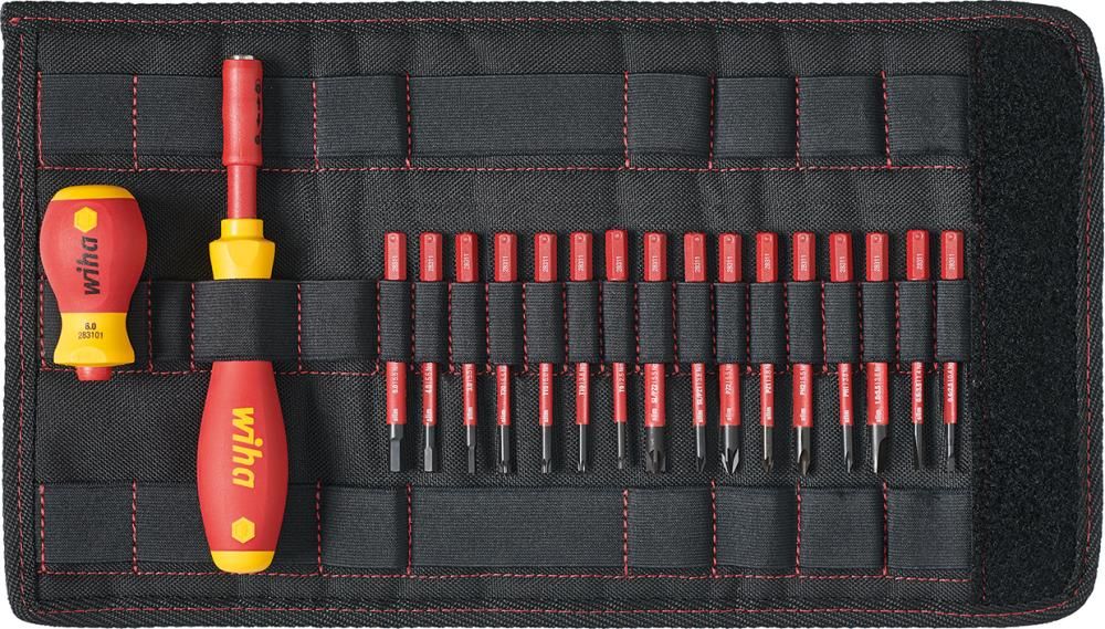 Wiha Wechselklingen-Satz slimVario VDE 18-teilig