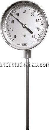 Bimetallthermometer, senkrecht D100/-30 bis +50°C/63mm