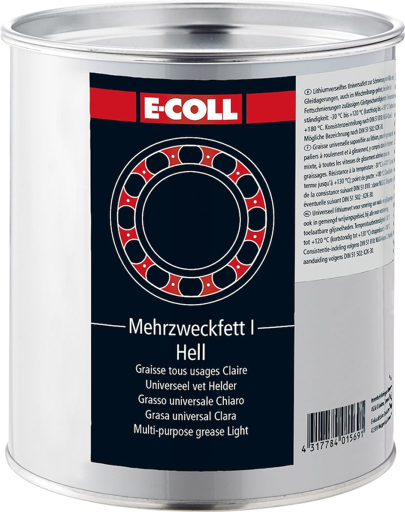 E-Coll Mehrzweckfett I 1kg hell