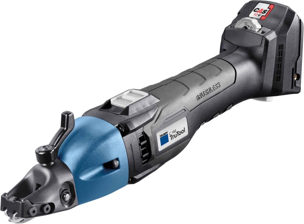 Akku Schlitzschere TruTool C 160 m.Spanabtr.ohne Akku ohne Ladegerät Trumpf-Box