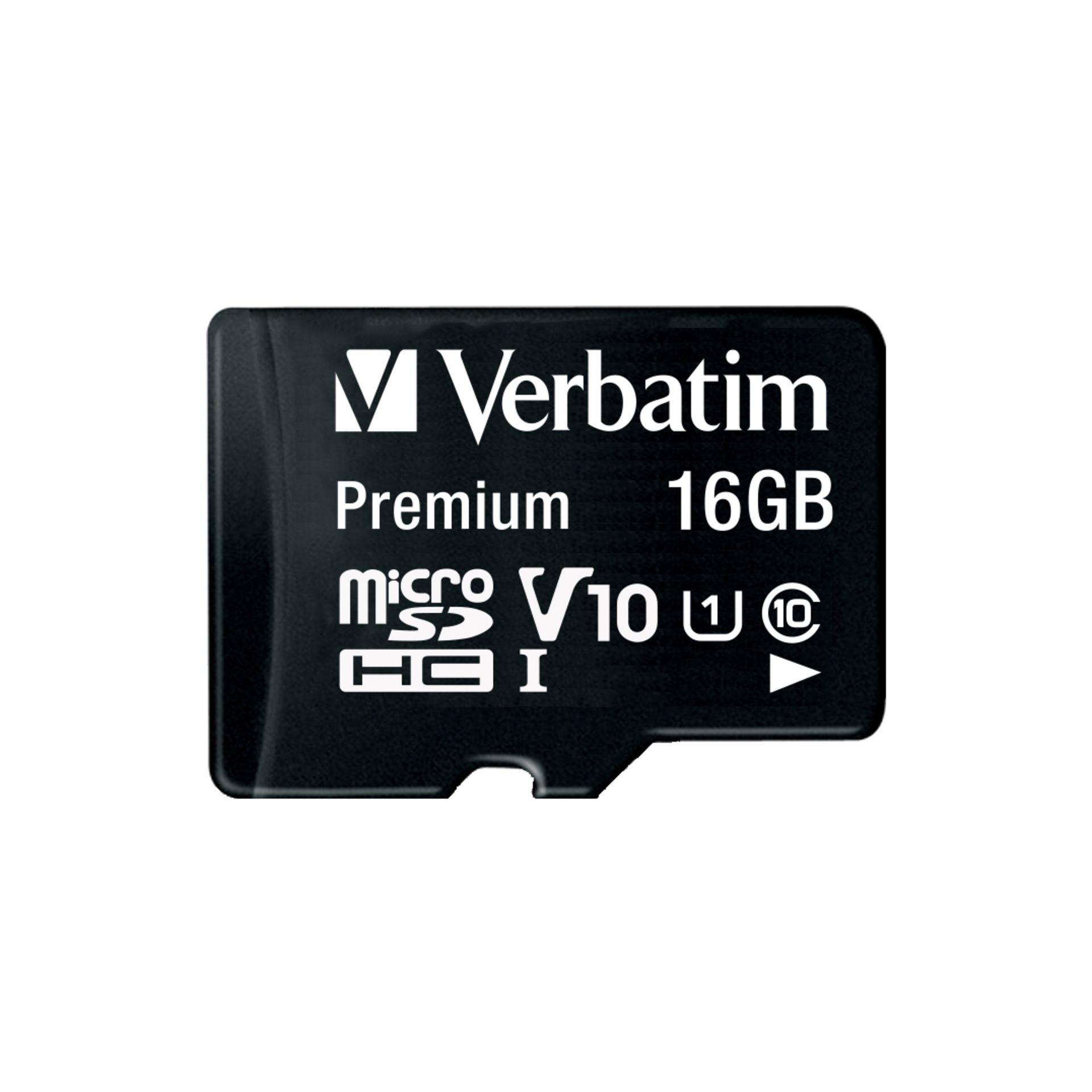 Speicherkarte micoSDHC Class 10 16GB + Adapter