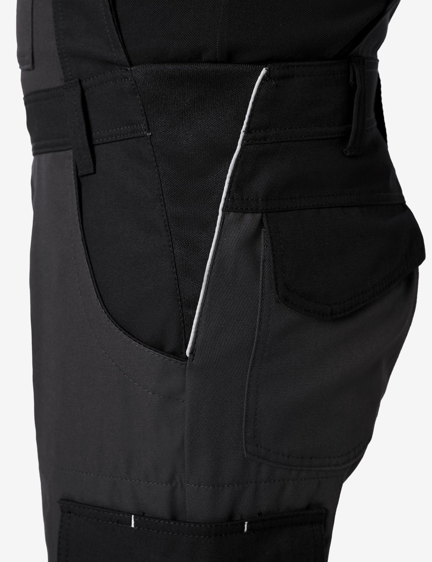 FHB Latzhose ECKHARD anthrazit-schwarz - Gr. 26