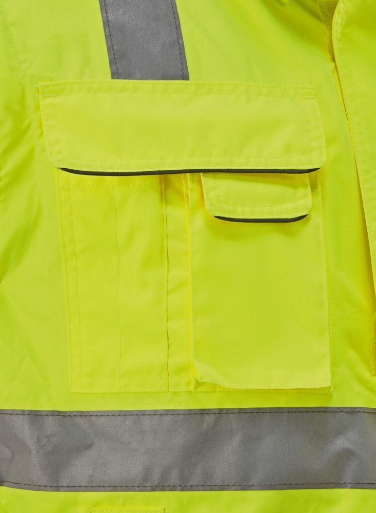 Warnjacke Arthur 2.0 gelb-marine, Gr.S FORTIS