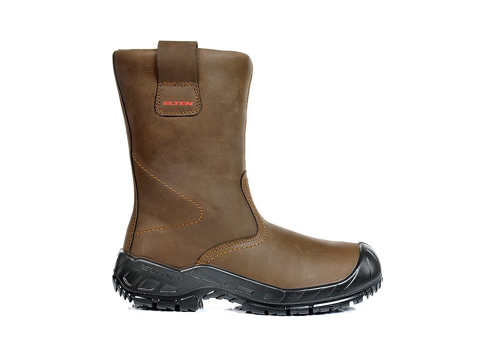 ELTEN RIGGER Boot Sicherheitsstiefel High S3 ESD, Braun, Gr. 40