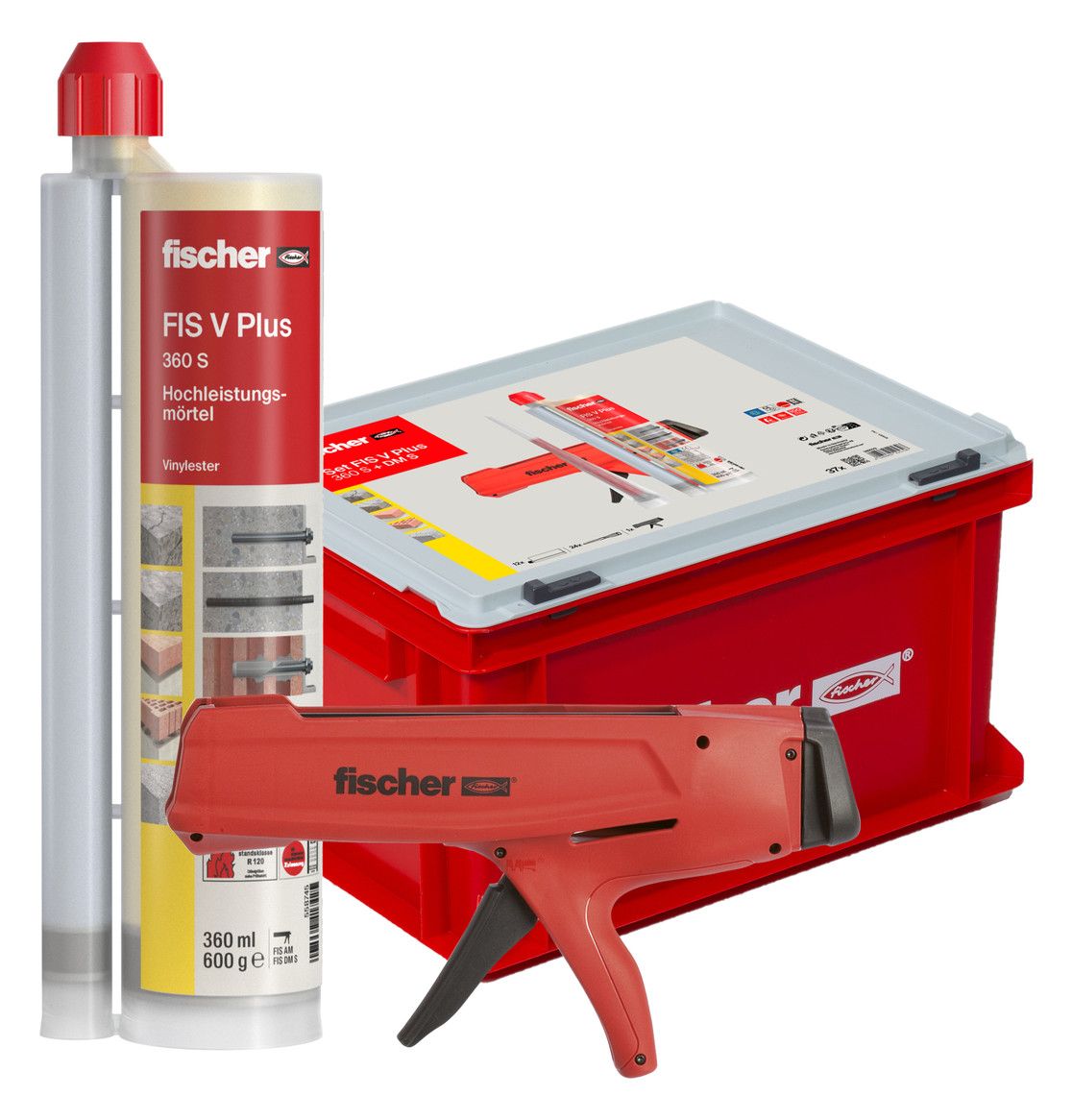 FISCHER Handwerkerkoffer, Verbundmörtel