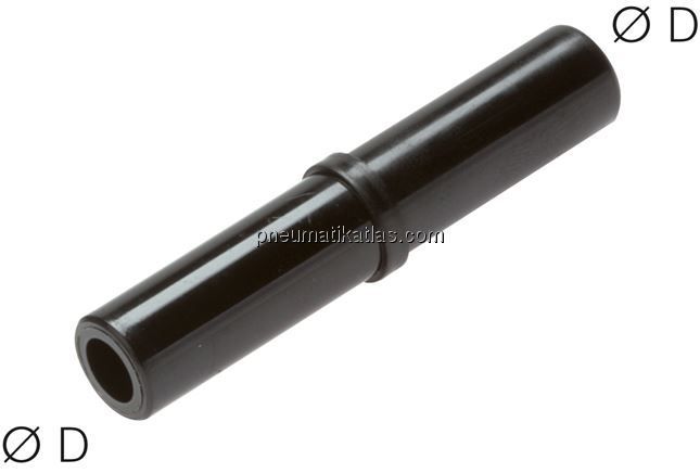 Stecknippel 4mm-4mm, IQS-Standard