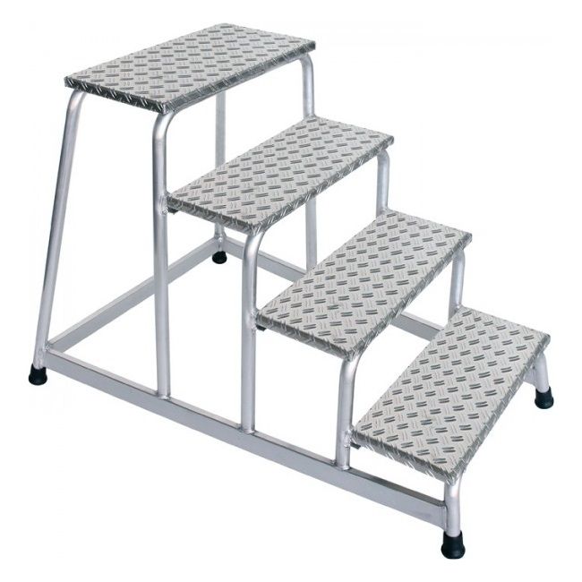 GS Alu-Arbeitspodest, Alu-Riffelblech