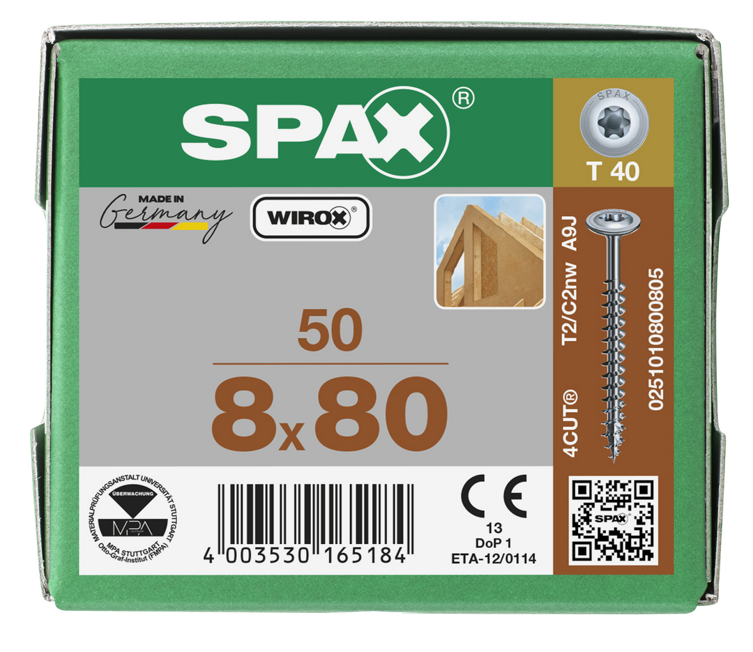 SPAX HI.FORCE Tellerkopf T-STAR plus VG