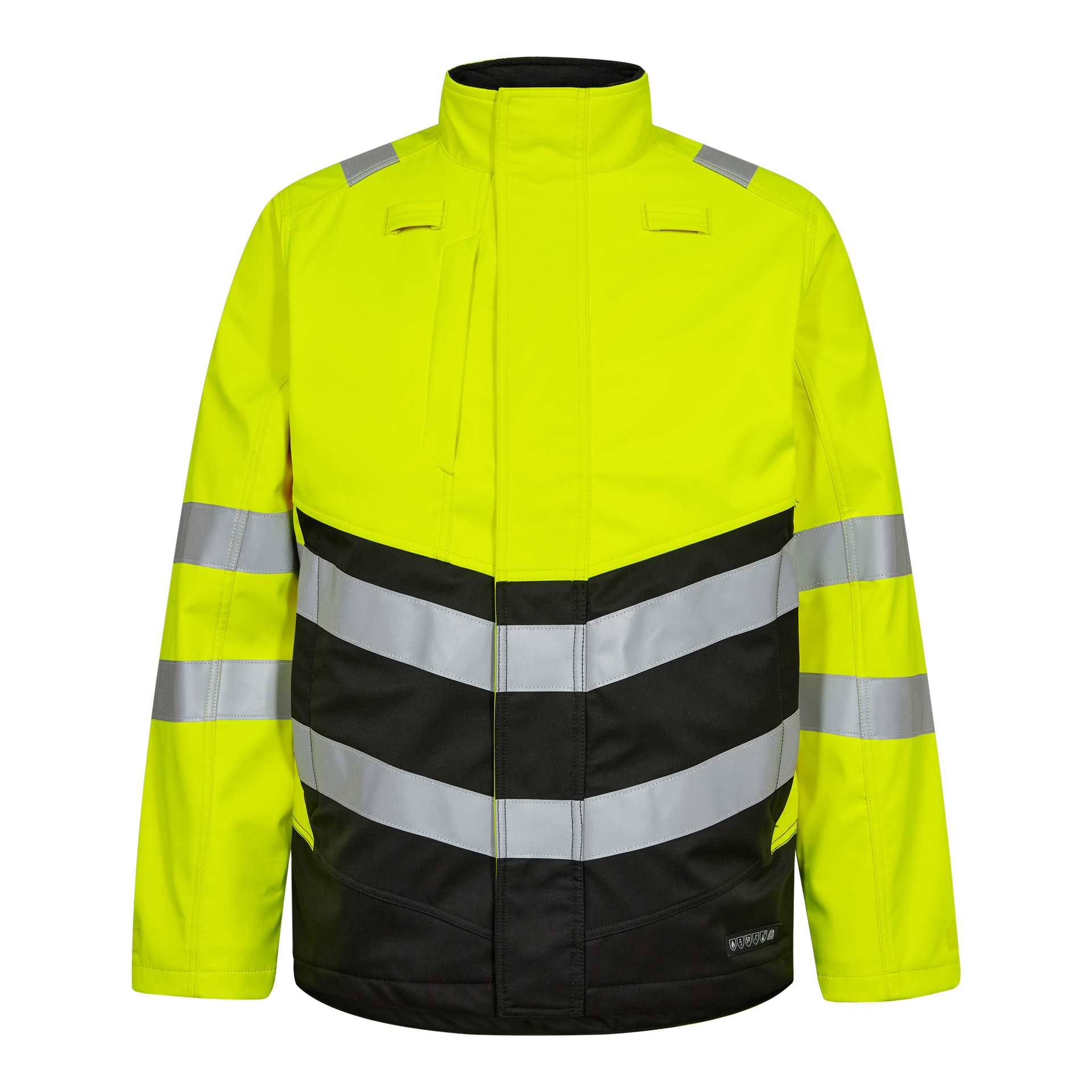 Safety+ Softshelljacke Gelb/Schwarz, Gr. XS