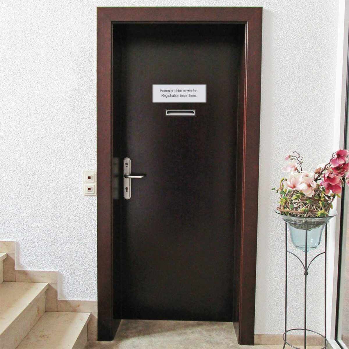 Briefkasten Udine silber