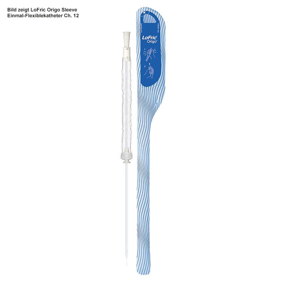 LoFric Origo Sleeve E.-FlexiblekatheterCh. 14, 40 cm, steril (30 Stck.)(männlich)