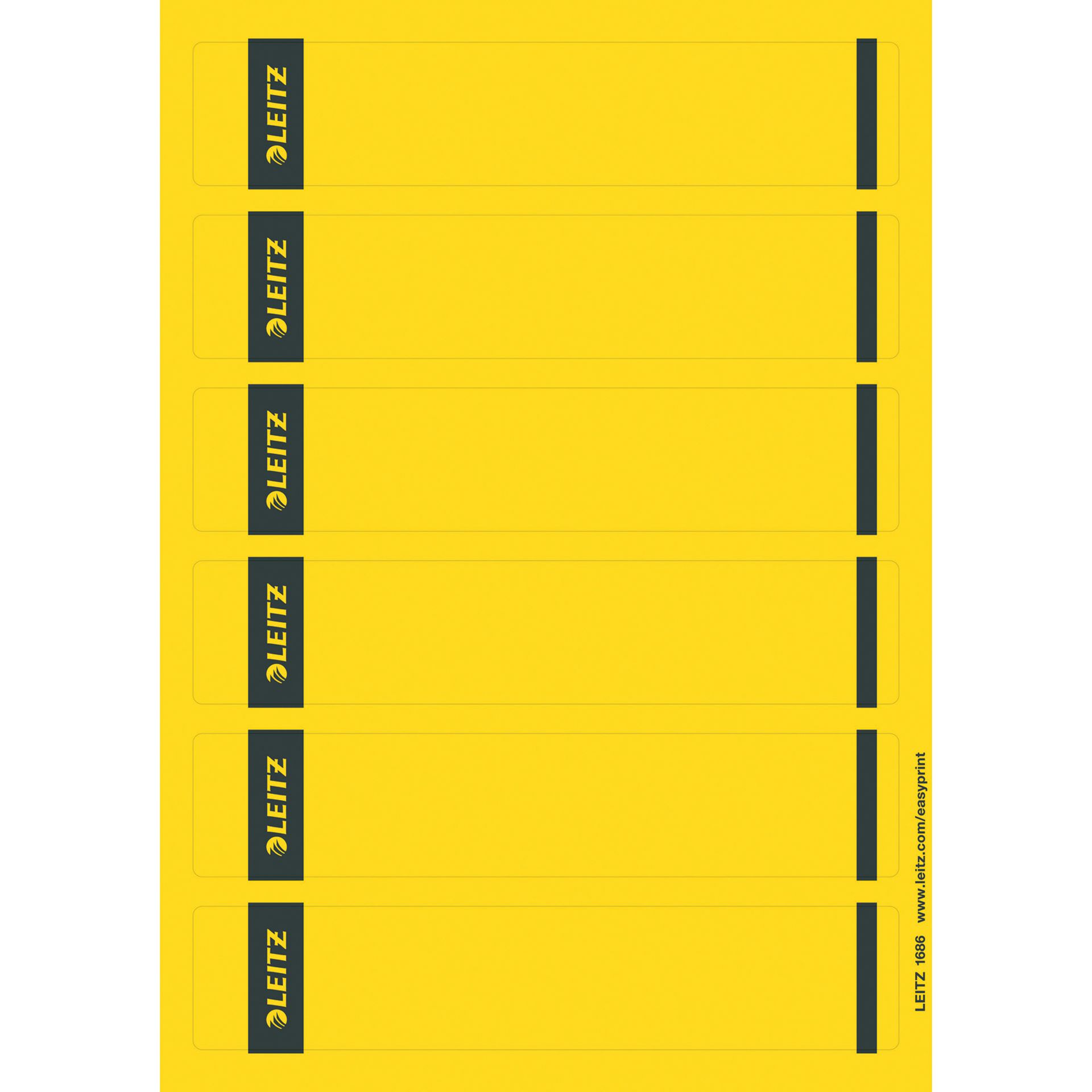 Ordneretikett kurz/schmal Papier ge 150 St./Pack.