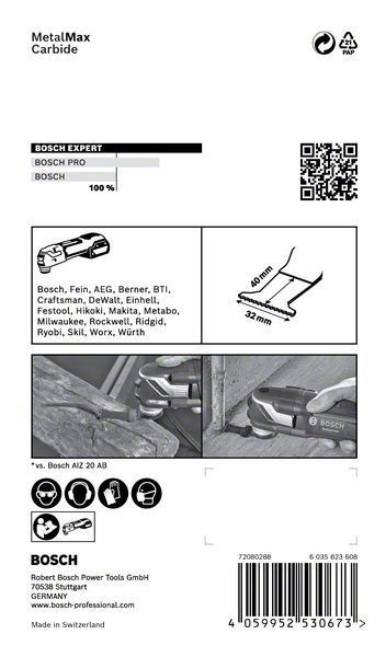 Bosch EXPERT MetalMax AIZ 32 AIT