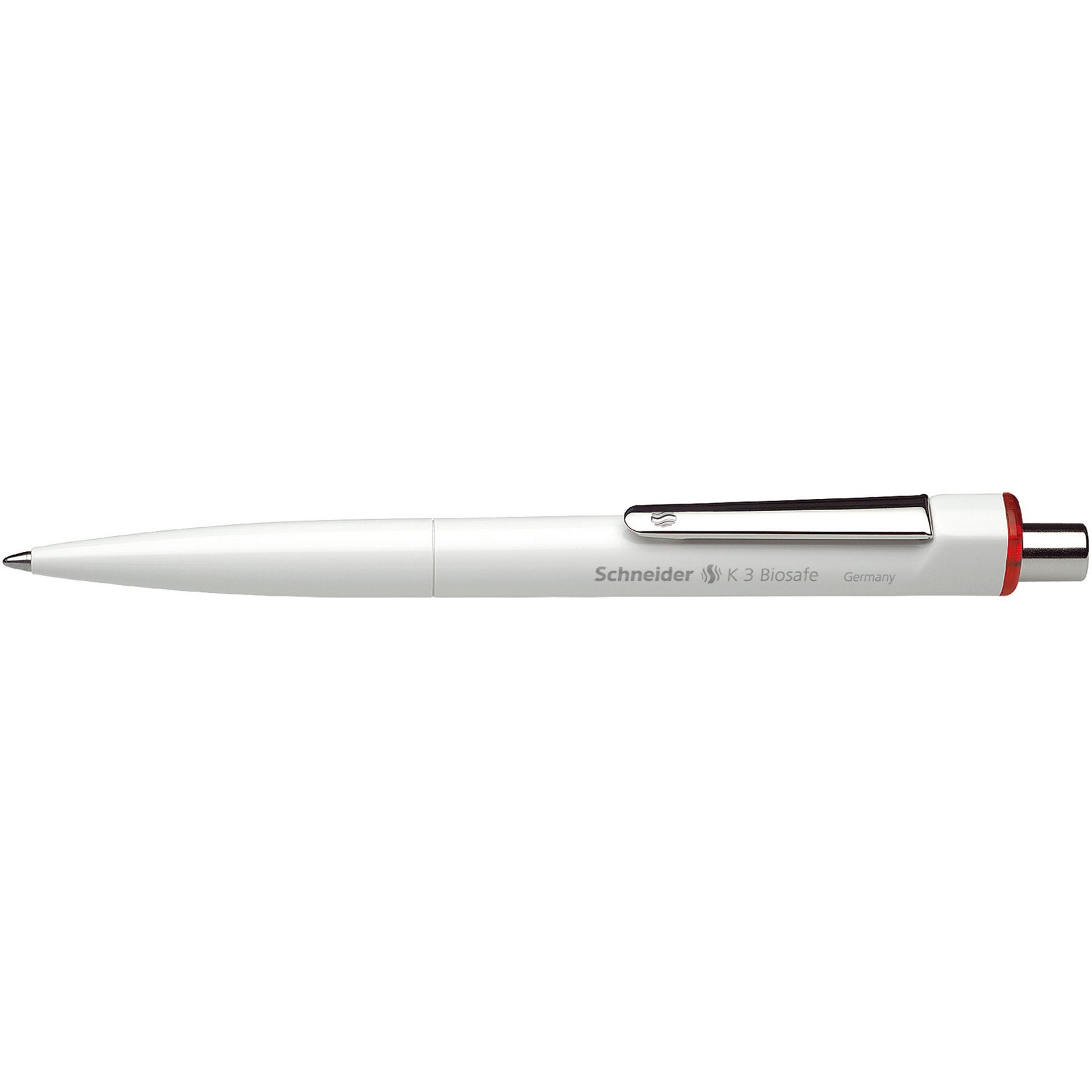 Druckkugelschreiber K3 Biosafe M 0,6mm rot
