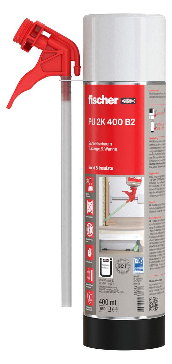 FISCHER Premium 2K-Schnellmontageschaum