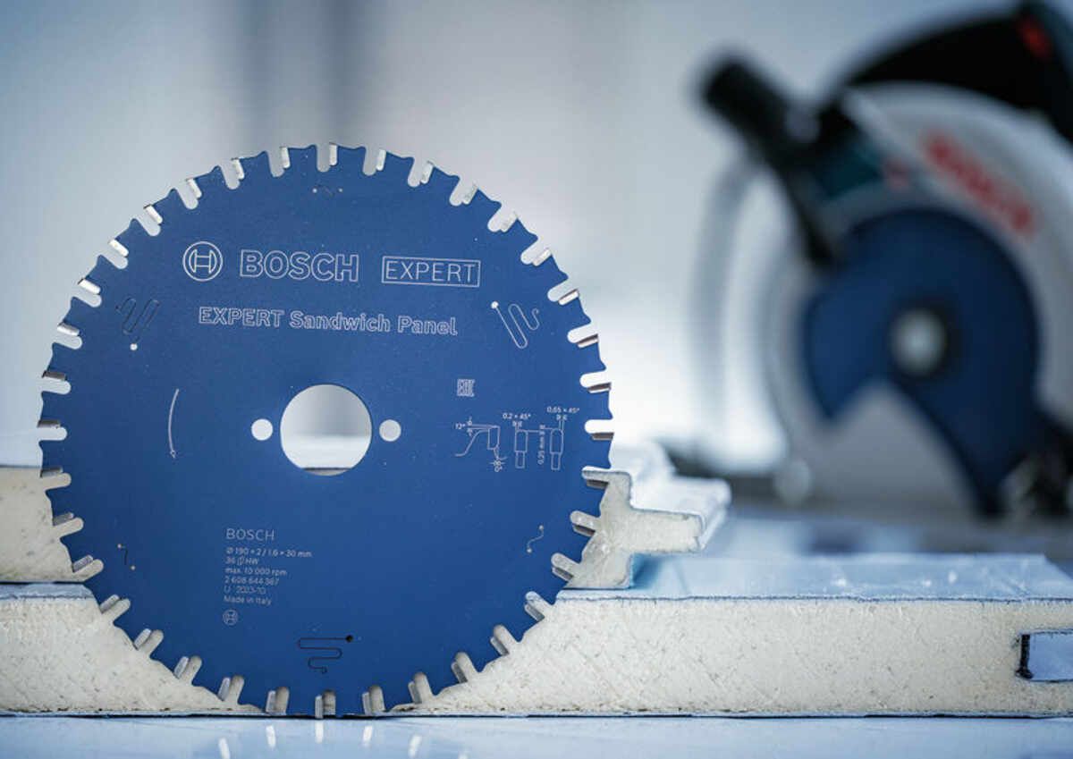 EXPERT Sandwich Panel Kreissägeblatt, 355x2,6/2,2x30 mm, Z80