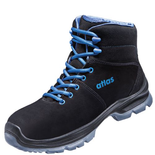 Atlas SL 80 Sicherheitsstiefel Mid S2 ESD, Schwarz, Gr. 37, Weite 10