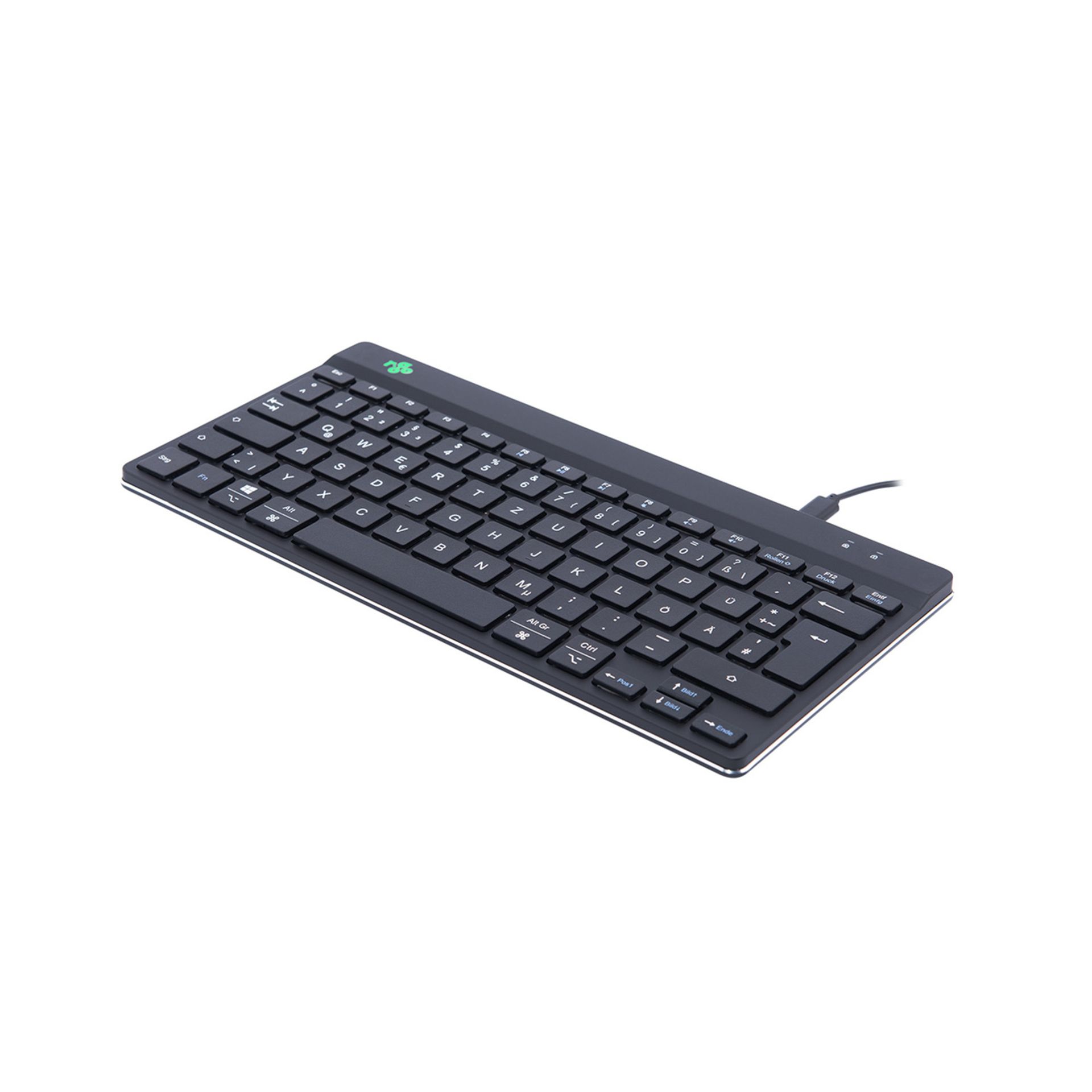 Tastatur Compact Break  kabel sw