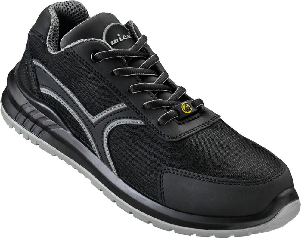 Halbschuh SASSNITZ NUOVO Schwarz/grau, S1P SR ESD Gr. 36 Wica