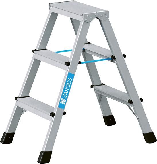 Stehleiter XLstep B 2x3 Stufen Leiterlänge 0,82 m Arbeitshöhe 2,25 m