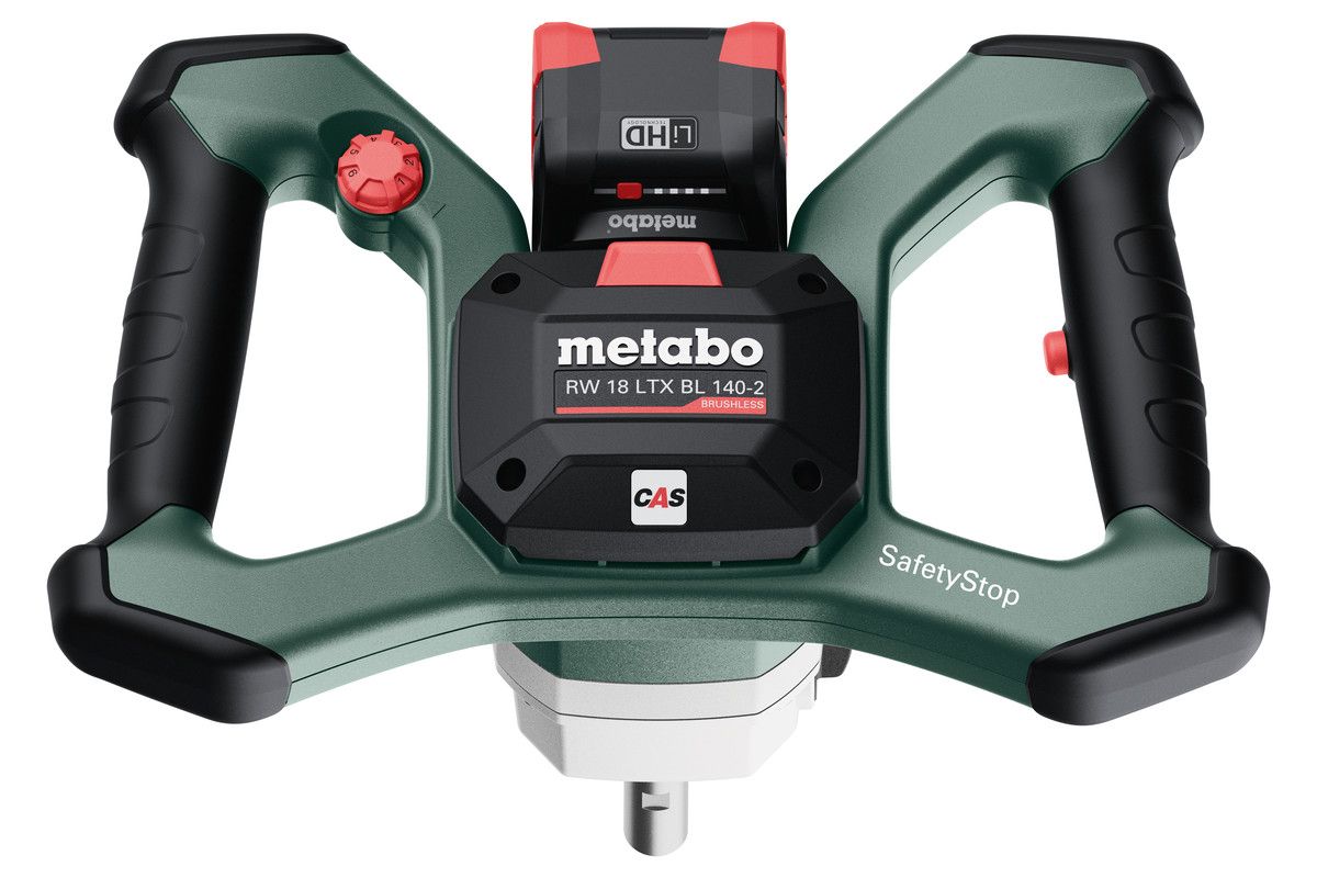 Akku-Ruehrwerk RW18 LTX BL 140-2 Metabo ohne Akku ohne Ladegerät Karton
