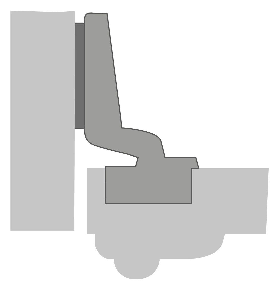 HETTICH Intermat 9935 Topfscharnier z. Anschrauben