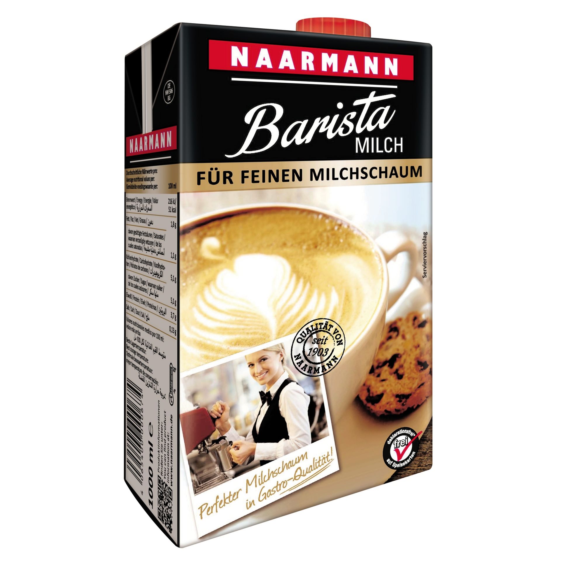 Barista Milch 1l 12 St./Pack.