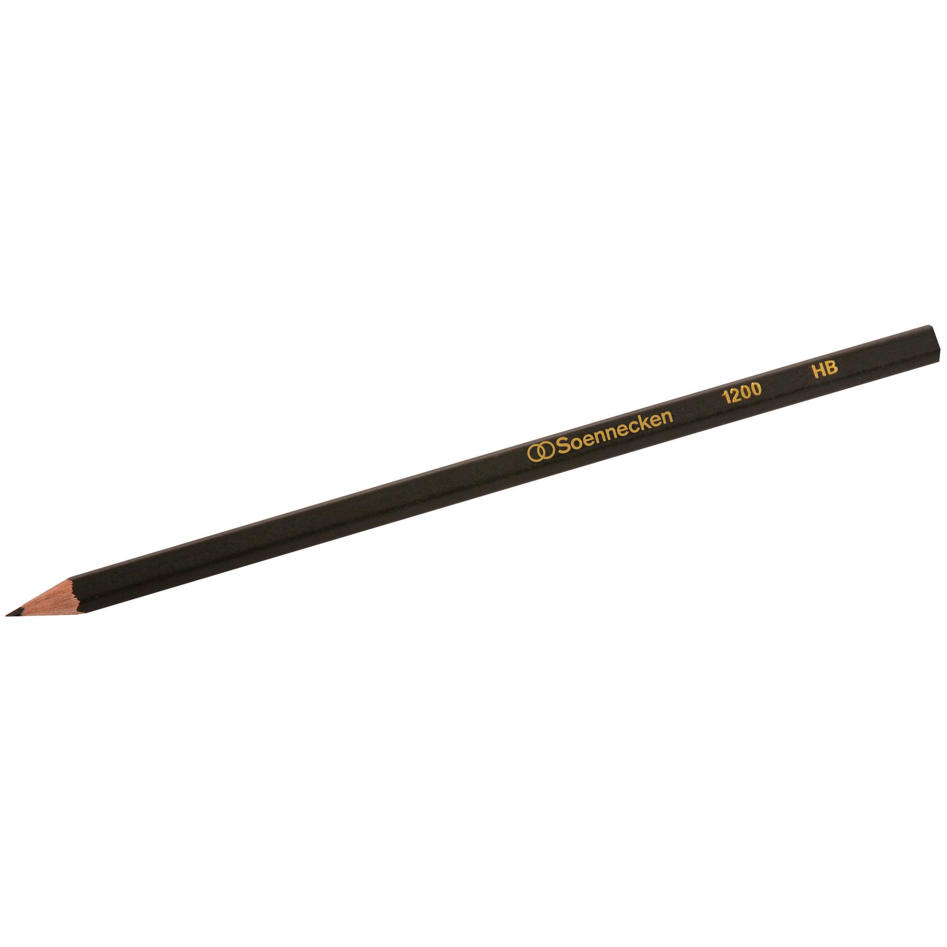 Bleistift HB lackiert grau 12 St./Pack.