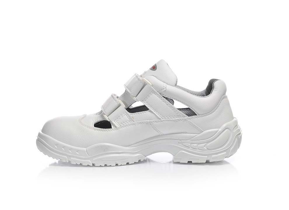 Sicherheitssandale WHITE Easy Low ESD S1, Gr. 39