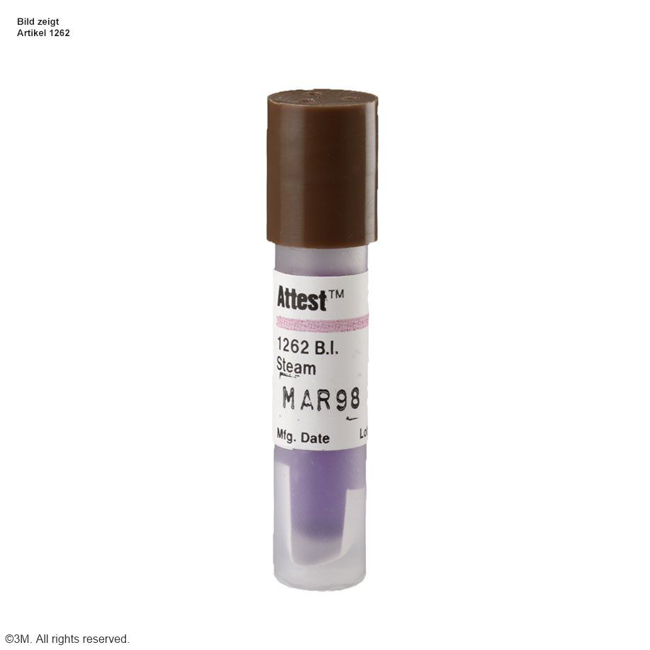 3M Attest biologische IndikatorenDampf-Ampullen (100 Stck.)