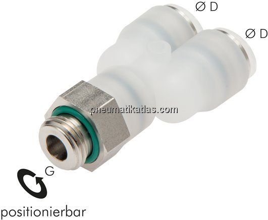 Y-Steckanschluss M 5-4mm, IQS-PVDF