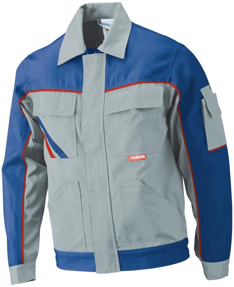 Bundjacke Highline, Gr.64,zink/kornblau