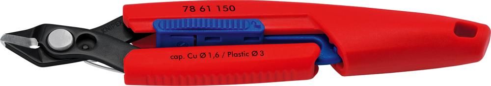 KNIPEX Seitenschneider 7861 150 Elektronik Super Knips Form 6 150mm