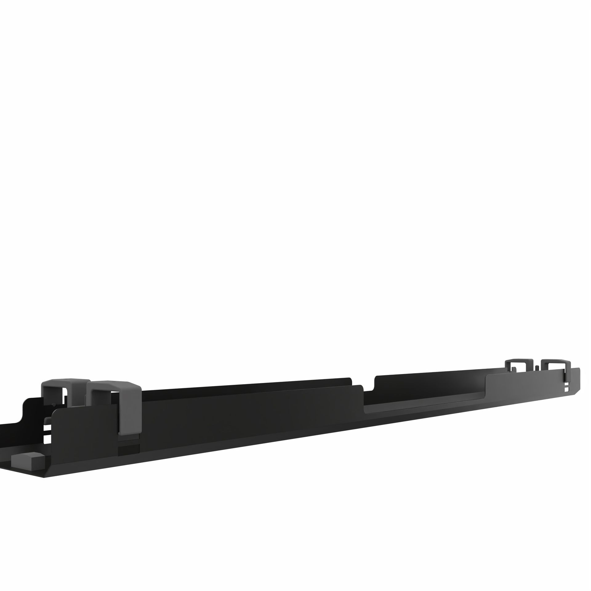 Kabelkanal für Tische  B2000mm sw