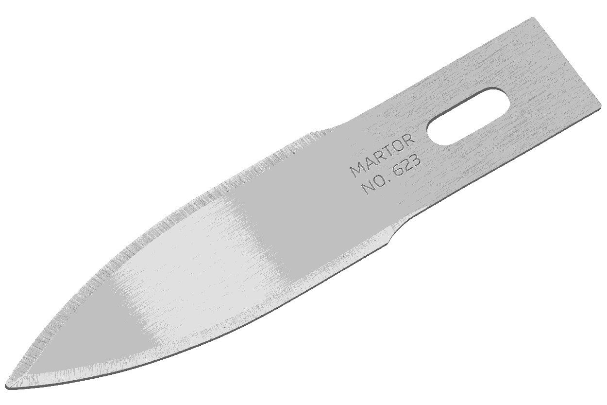MARTOR Ersatzklinge KONVEXKLINGE 623 Spezialschliff | 10 Stück