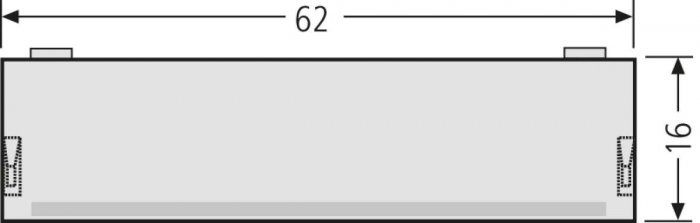 RENZ Namensschildabdeckung für Tastenmodul