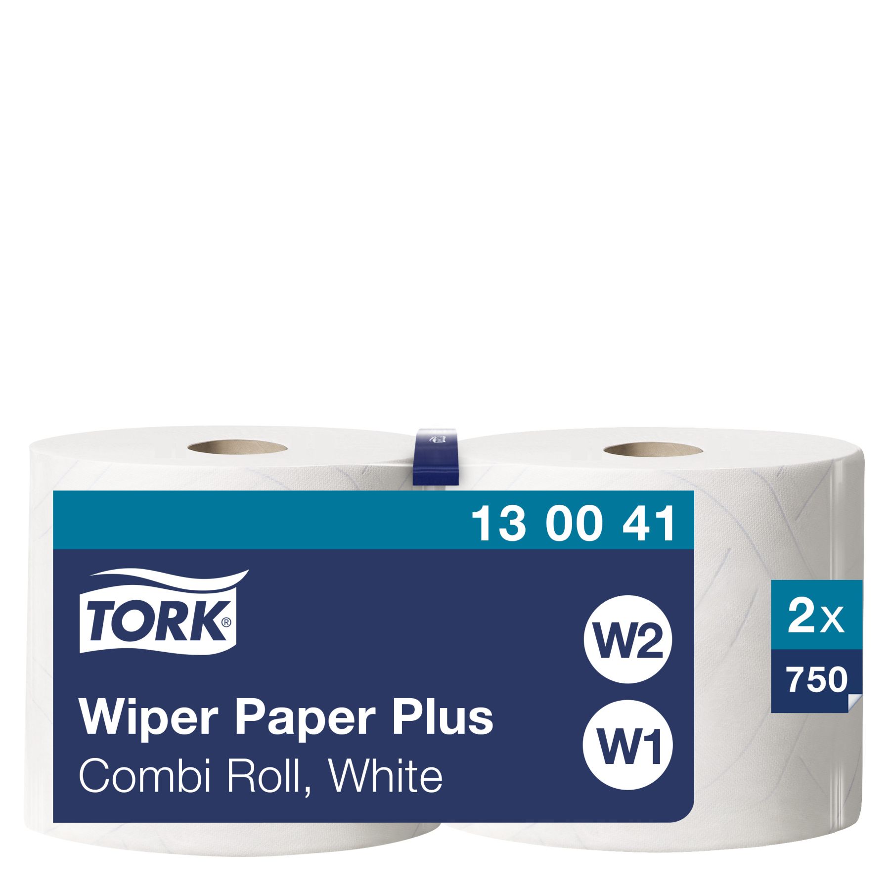 Wischtuchrolle, 2-lagig RC, blau, 360m, VE=2RL