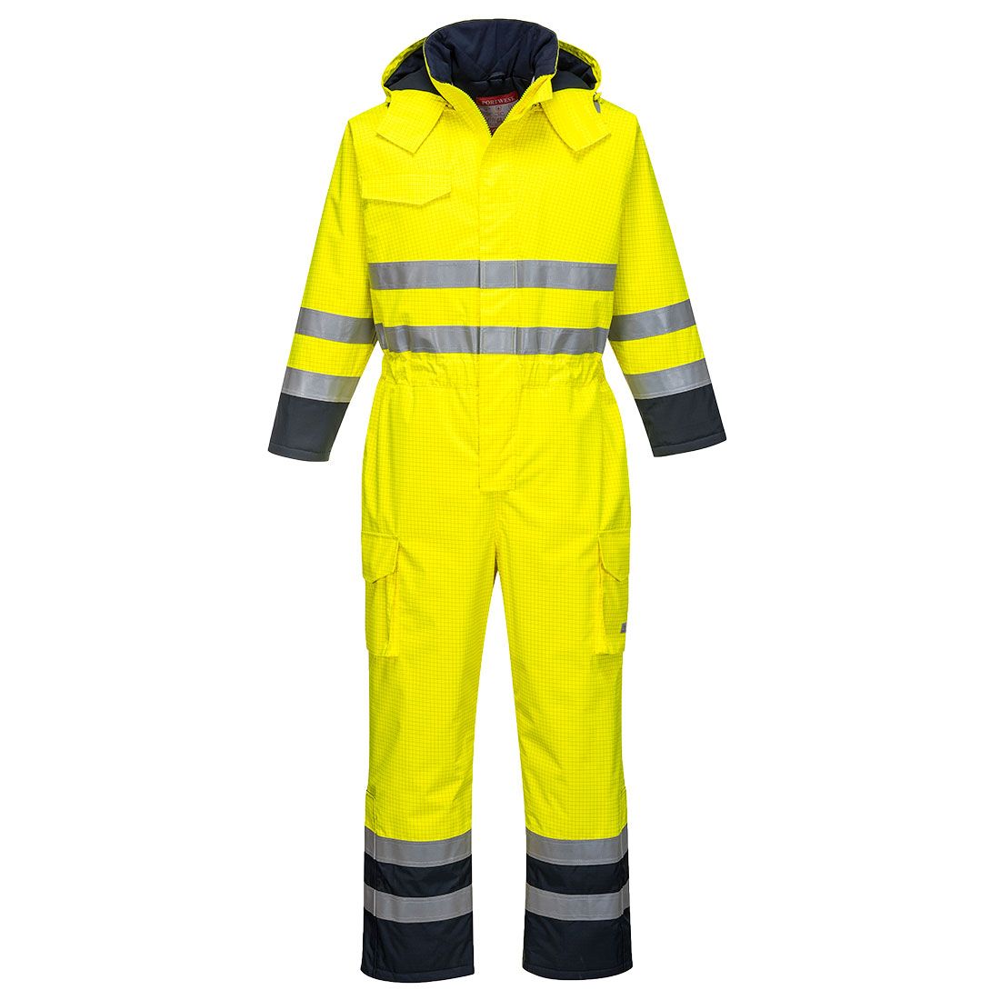 Portwest Bizflame Warnschutz-Overall, Gelb, Gr. XL