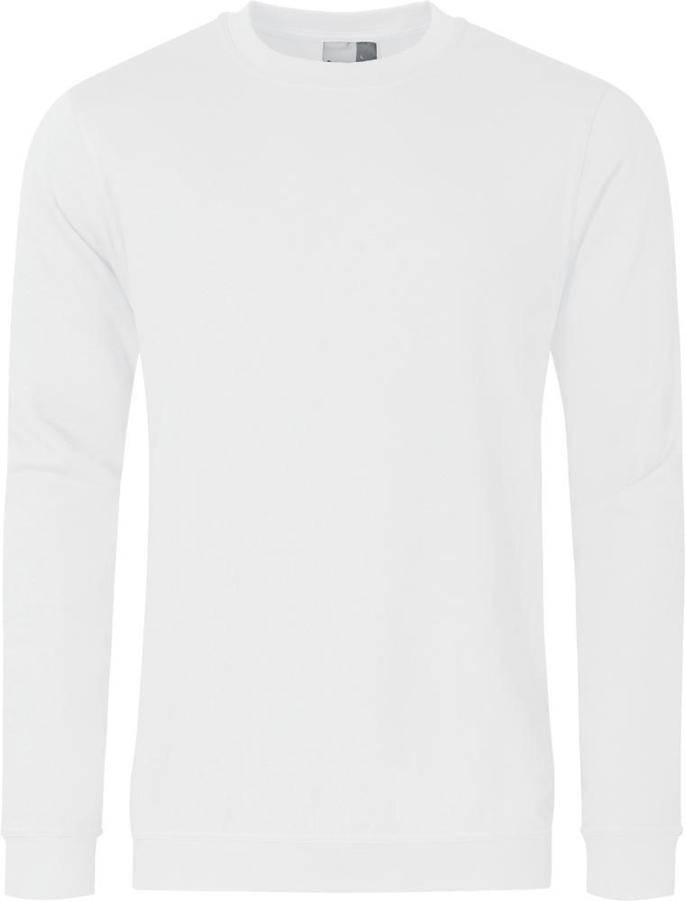 Sweatshirt, Gr. 2XL, weiß Promodoro