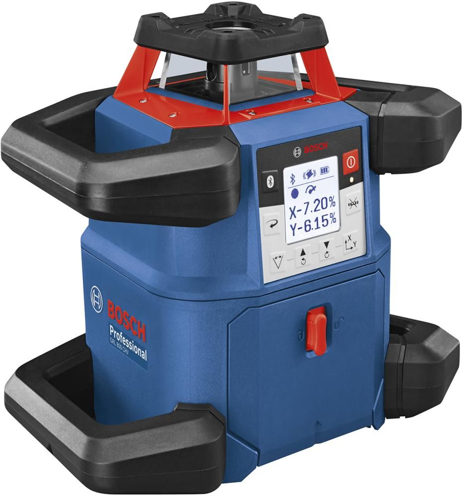 Rotationslaser GRL 600 CHV Bosch 1x18,0 V 4,0 Ah ProCore LadegerätGAL18V-40 Koffer