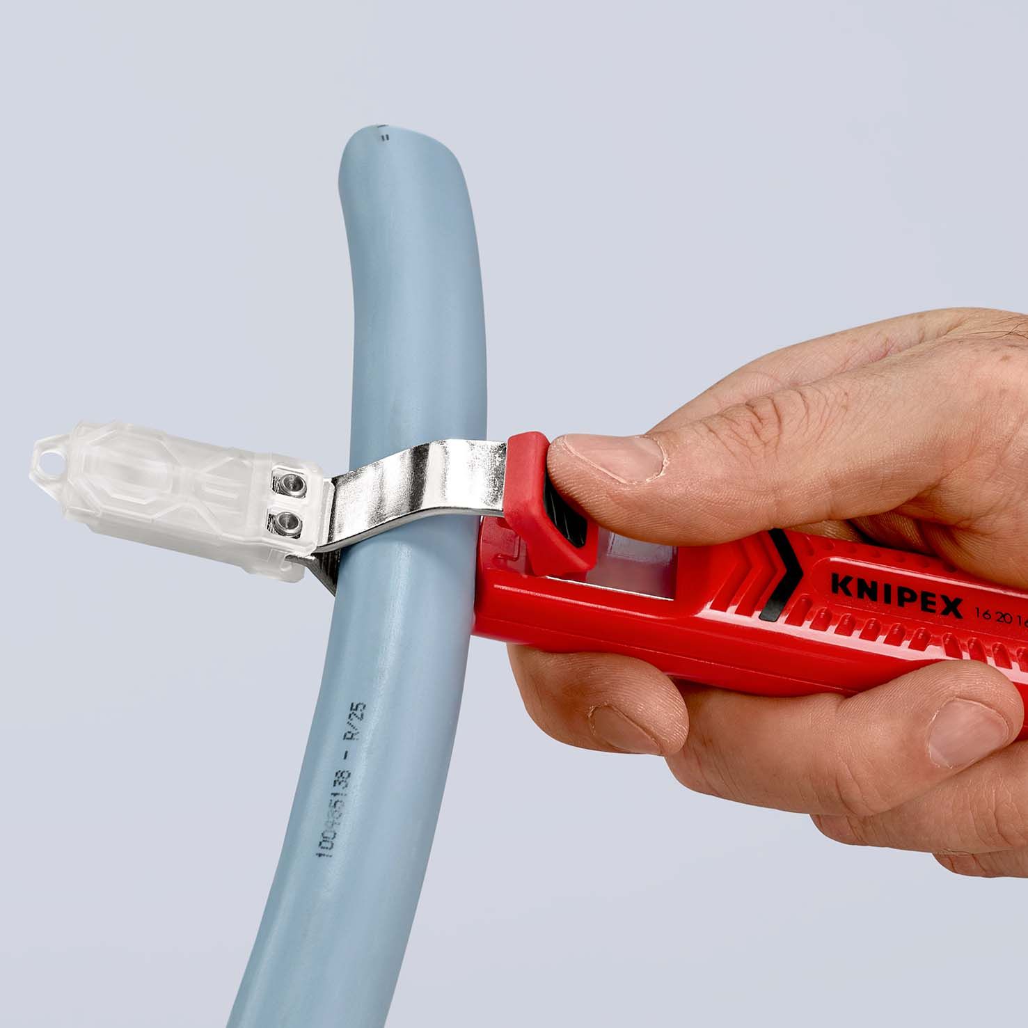 KNIPEX Abmantelungswerkzeug mit Schleppklinge schlagfestes