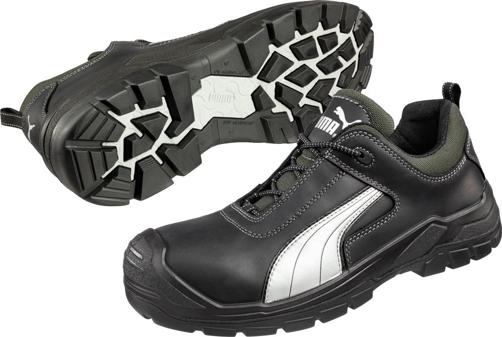 Halbschuh 640720, S3,Gr.39, schwarz Puma
