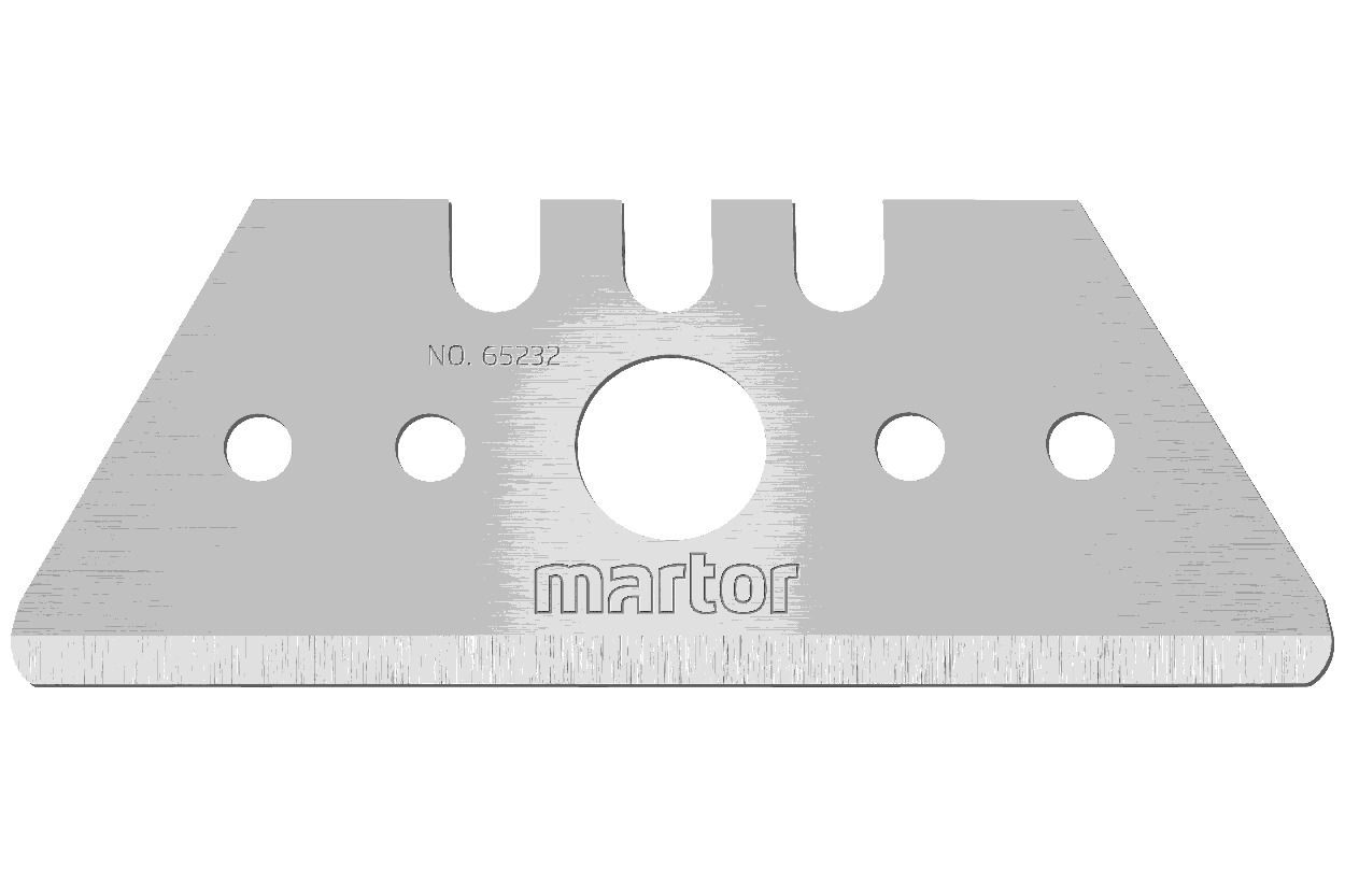 MARTOR Ersatzklinge TRAPEZKLINGE 65232 Breitschliff POS | 10 Stück