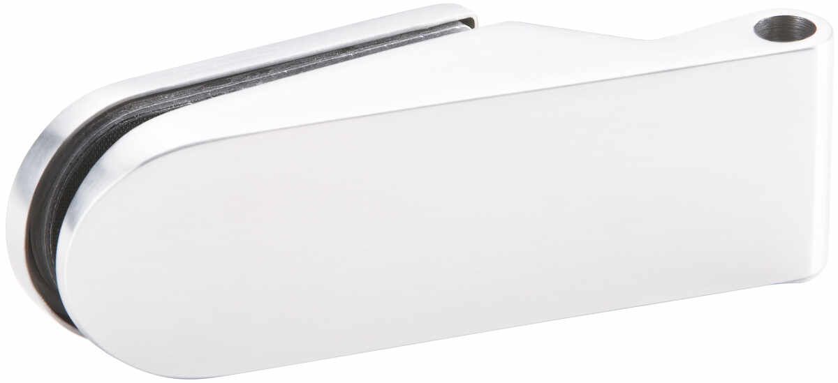 Glastür-Bandpaar 6215 - 2 tlg. (Studiobohrung) ohne Rahmenteile - inkl. Hülsen für Rahmenteile - max. empfohlene Türbreite 865 mm
