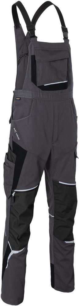 Latzhose, anthrazit/schwarz, Gr.40 BODYFORCE